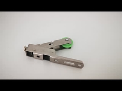 غلتک درب پنجره صفحه نمایش POM چرخ غلتک پنجره کشویی فولاد ضد زنگ