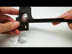 دستگیره پنجره کشویی آلومینیومی دستگیره تک طرفه قهوه ای