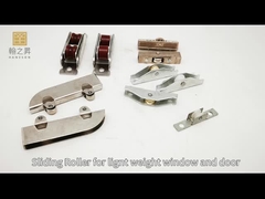 آهن پنجره کشنده رولر وزن سبک درب رولر چرخ صفحه نمایش پنجره رولر