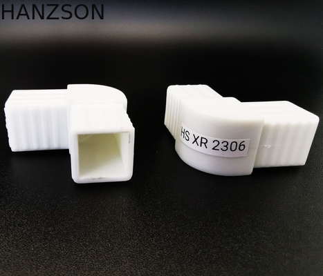 سفید 20 * 20mm آلومینیوم پروفایل گوشه ای مشترک گاسکت پنجره پلاستیکی گوشه ای قطعات اتصال