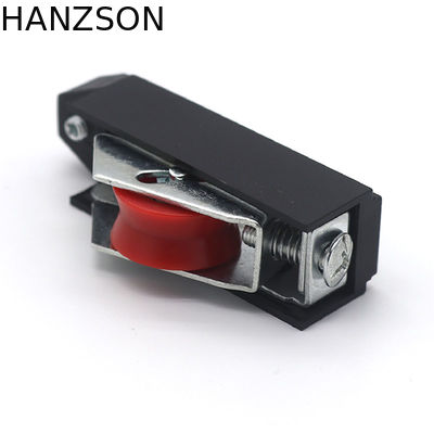 غلتک درب آلومینیومی ODM، غلتک پنجره شیشه ای کشویی نایلونی sS201 مواد