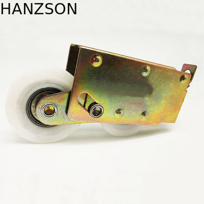 چرخ پنجره شیشه ای کشویی U Groove، غلتک پنجره آلومینیومی بلبرینگ 608zz