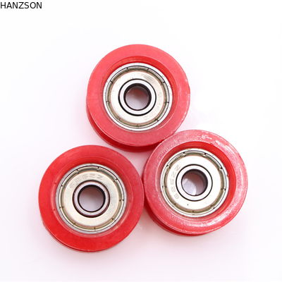 چرخ غلتکی درب کمد کشویی U Groove 626zz بلبرینگ 6×21×8mm